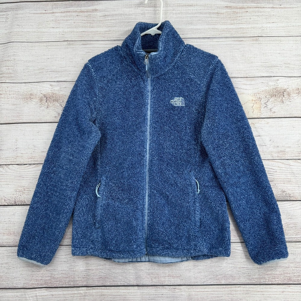 The North Face Osito Fleece Jacket Womens Medium Blue Full Zip NF00C782